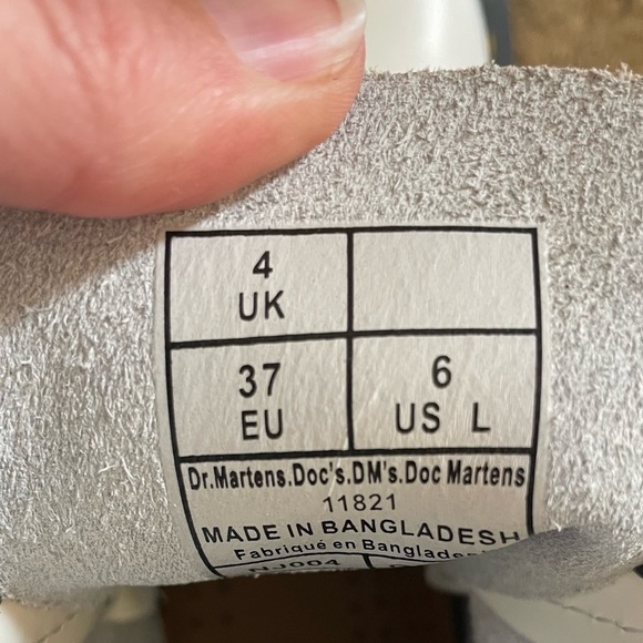 NWT Dr. Martens 1460 Pascal Virginia Leather Lace Up Boots sz 6 - Picture 6 of 7